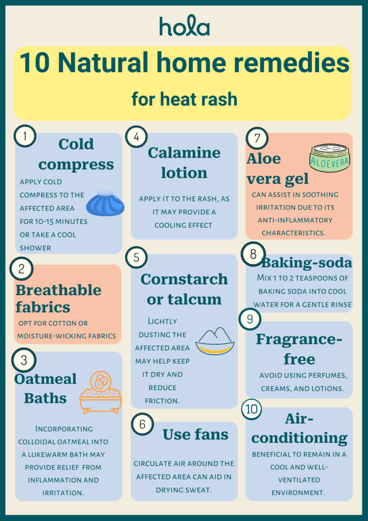 Home treatments for heat rash