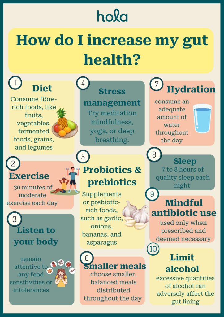 How do I increase my gut health