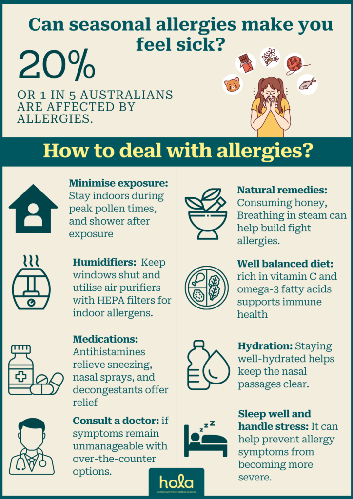 Tips to deal with seasonal allergies